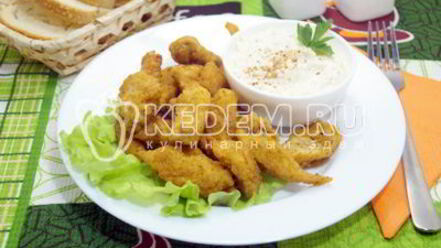 Рецепт куриного филе в кляре