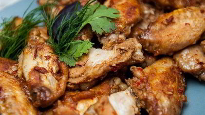 Рецепт Куриных крыльев Чили