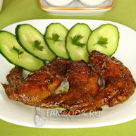 Рецепт Куриных крылышек в соево-чесночном маринаде