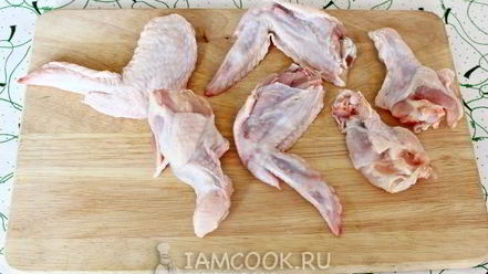 Рецепт куриных крылышек в соево-чесночном маринаде