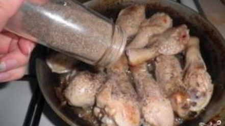 Рецепт куриных ножек в сырном соусе