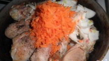 Рецепт куриных ножек в сырном соусе