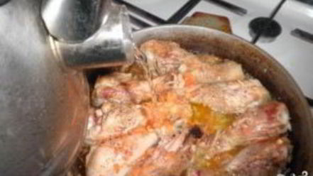 Рецепт куриных ножек в сырном соусе