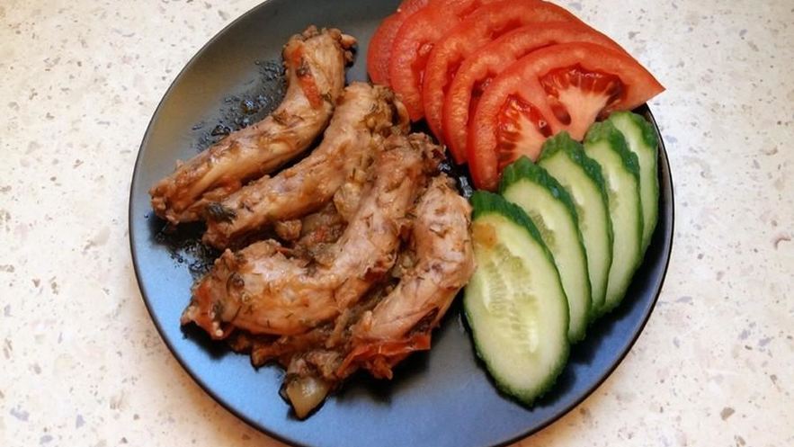 Рецепт куриных шей в мультиварке