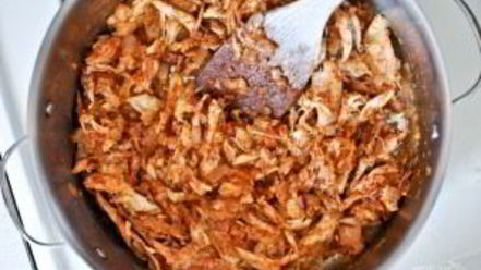 Рецепт курицы с консервированной фасолью