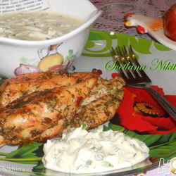 Рецепт Курицы с яичным соусом