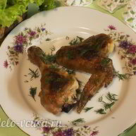 Рецепт Курицы в духовке под соусом