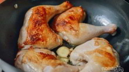Рецепт курицы в устричном соусе