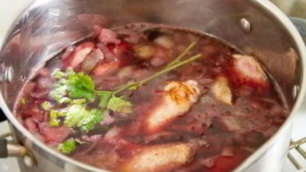 Рецепт курицы в вине