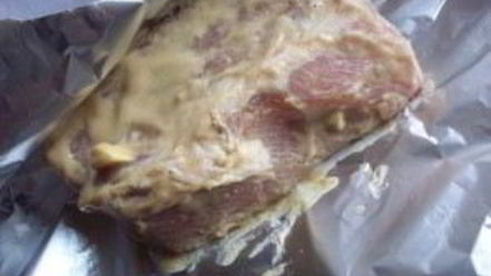 Рецепт мяса с горчицей в духовке