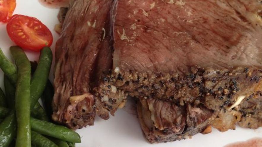 Рецепт ростбифа под винным соусом