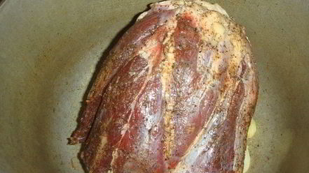 Рецепт рульки с картофелем по-царски