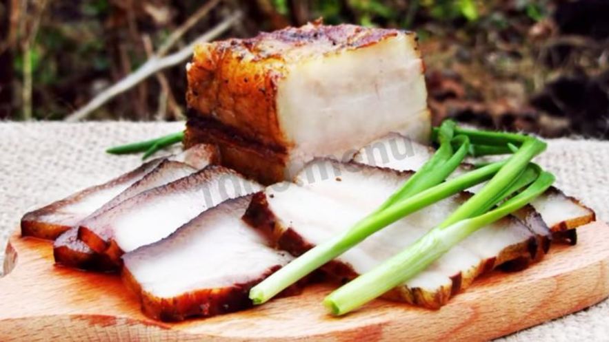 Рецепт сала горячего копчения