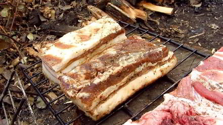 Рецепт сала горячего копчения