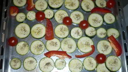 Рецепт свинины на старый новый год с овощами гриль и чечевицей