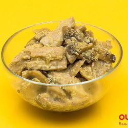 Рецепт Свинины обжаренной в шампиньонах со сливками