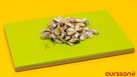 Рецепт свинины обжаренной в шампиньонах со сливками