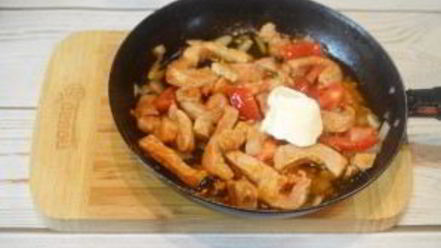 Рецепт свинины с паприкой