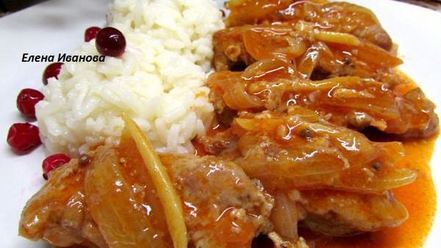 Рецепт свинины в имбирной заправке