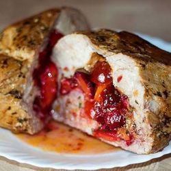 Рецепт Свинины в маринаде, запеченная со сливами