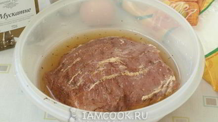 Рецепт свинины в тесте, запеченная в духовке