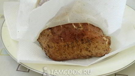 Рецепт свинины в тесте, запеченная в духовке