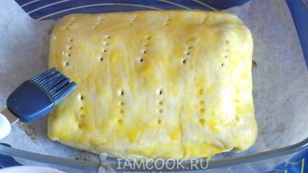 Рецепт свинины в тесте, запеченная в духовке