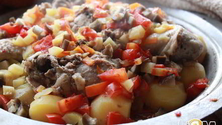 Рецепт тажина курица с овощами
