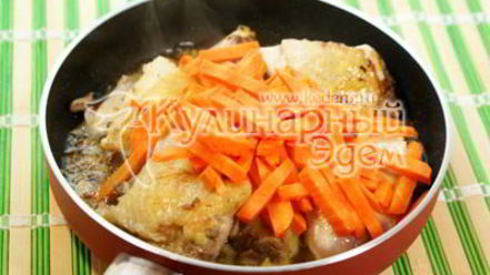 Рецепт томленой курицы с гречневой кашей