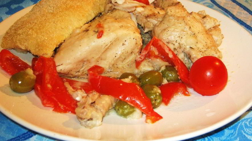 Рецепт цыпленка в хлебном тесте