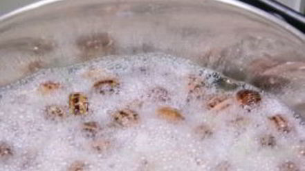 Рецепт улиток, жареных с розмарином