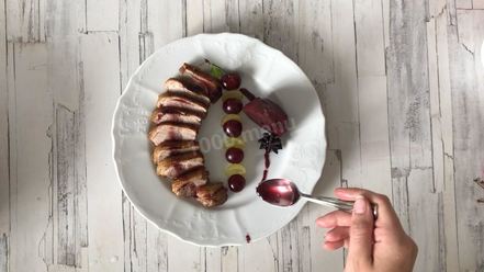 Рецепт утки с грушей