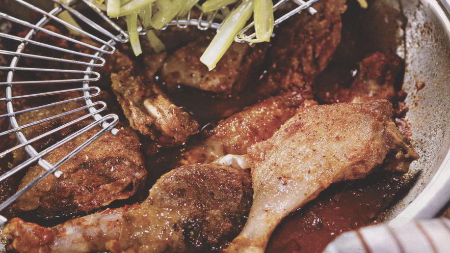 Рецепт утки в томатном соусе