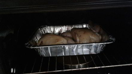 Рецепт запеченных цыплят в горчичном маринаде с кленовым сиропом