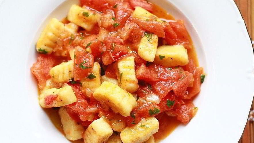 Рецепт ньокков с томатным соусом