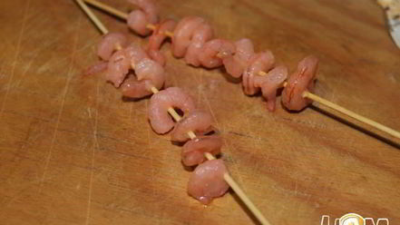 Рецепт острой лапши с креветками и овощами