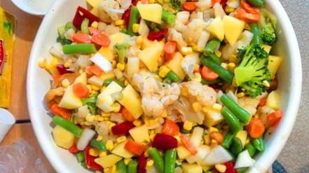 Рецепт овощей в рукаве в духовке гарнир праздничный