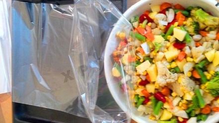 Рецепт овощей в рукаве в духовке гарнир праздничный