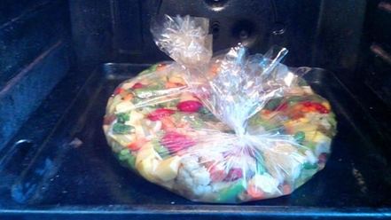 Рецепт овощей в рукаве в духовке гарнир праздничный