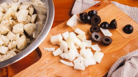 Рецепт баклажанов, фаршированных рубленой говядиной и каперсами