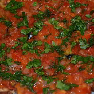 Рецепт Баклажанов по-гречески