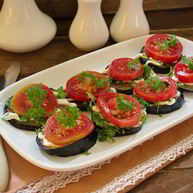 Рецепт Баклажанов с помидорами