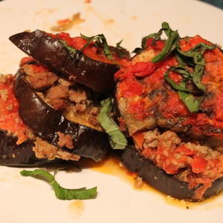 Рецепт Баклажанов со свининой