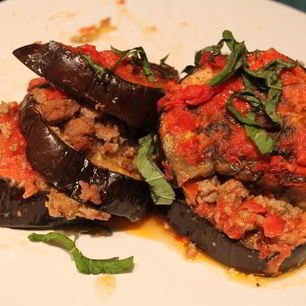 Рецепт Баклажанов со свининой