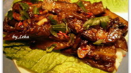 Рецепт баклажанов в китайском стиле