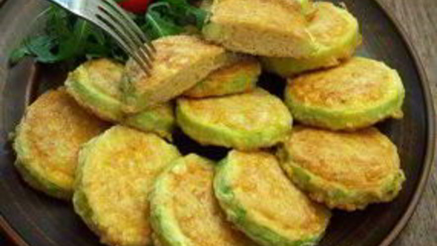 Рецепт фаршированных кабачков на сковороде