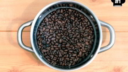 Рецепт фасоли прето с копчеными колбасками