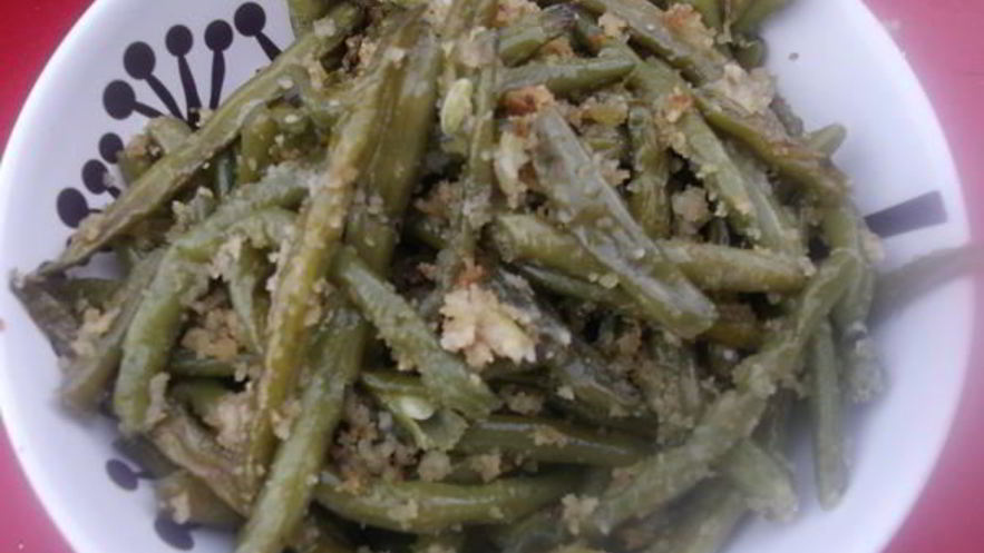 Рецепт фасоли спаржевой, стручковой панированной