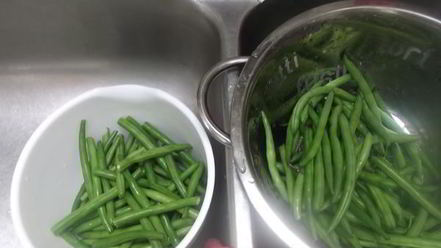 Рецепт фасоли спаржевой, стручковой панированной