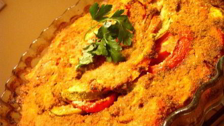 Рецепт гратен из овощей